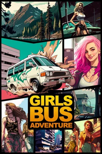 Portada de Girls Bus Adventure
