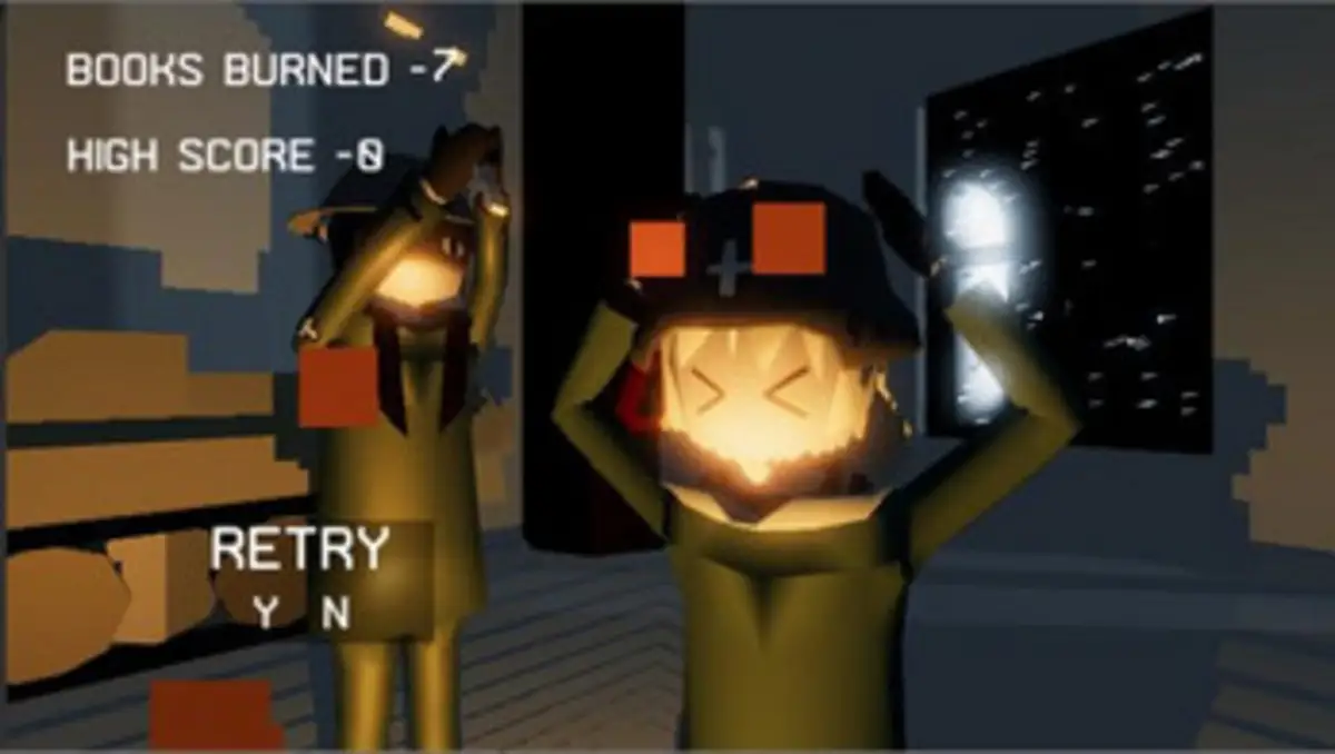 Girls’ Last Tour: Book Burning Simulator