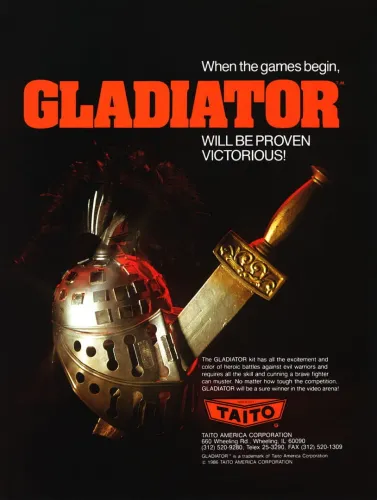 Portada de Gladiator