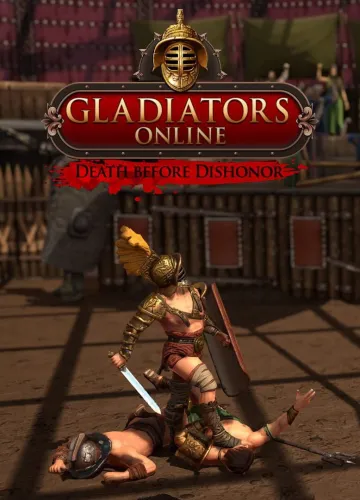 Portada oficial del videojuego Gladiators Online: Death Before Dishonor