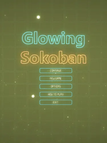 Portada de Glowing Sokoban