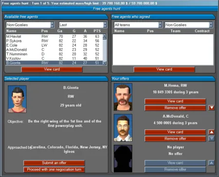 Portada de GM Hockey 2009