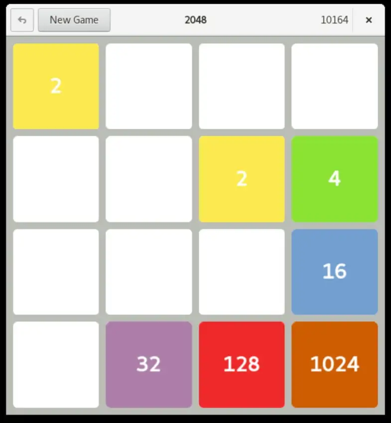 Gnome 2048