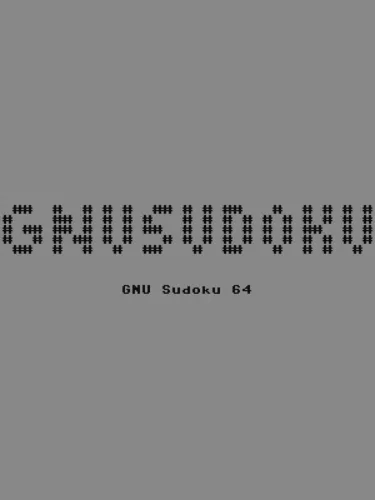 Portada de GNU Sudoku 64