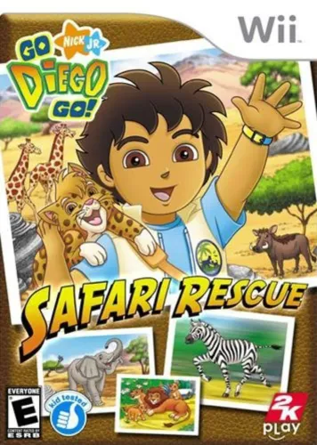 Portada de Go, Diego, Go! Safari Rescue