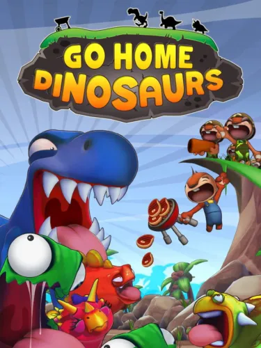 Portada de Go Home Dinosaurs!