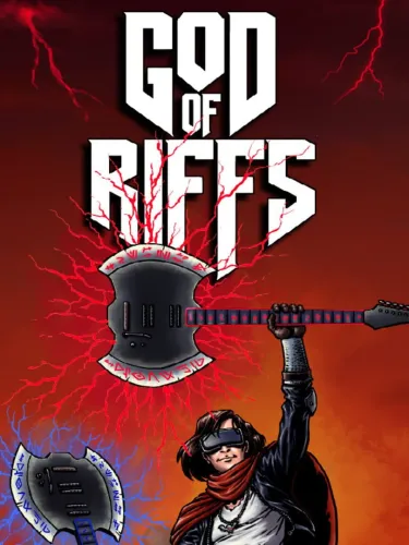 Portada oficial del videojuego God of Riffs