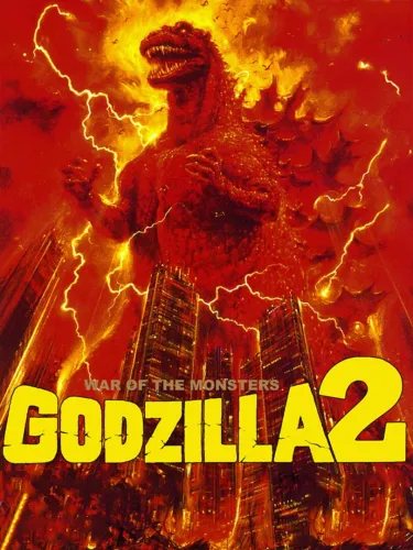 Portada de Godzilla 2: War of the Monsters