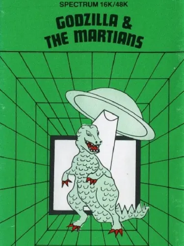 Portada de Godzilla and the Martians