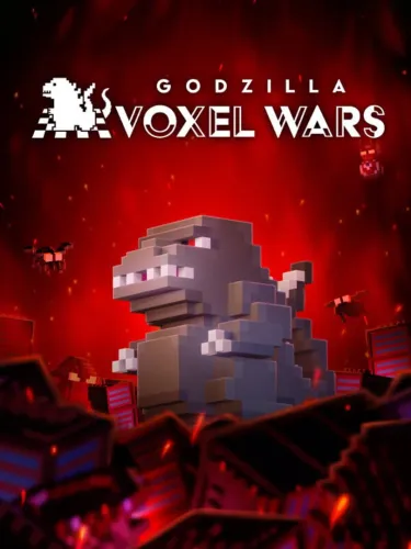 Portada de Godzilla Voxel Wars