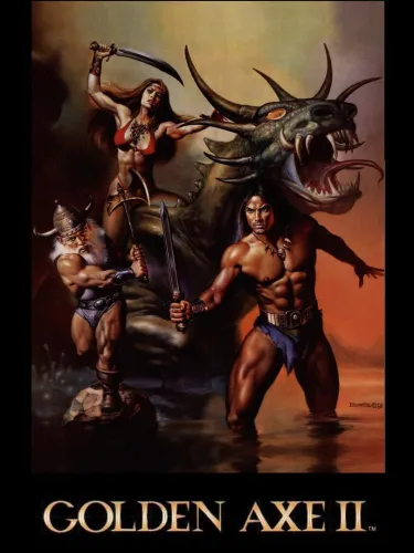 Portada de Golden Axe II