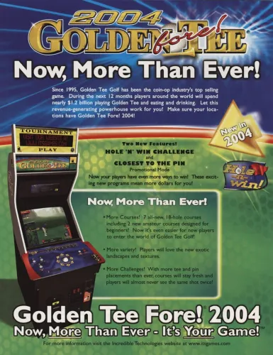 Portada de Golden Tee Fore! 2004