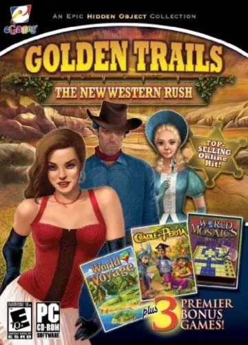 Portada de Golden Trails: The New Western Rush