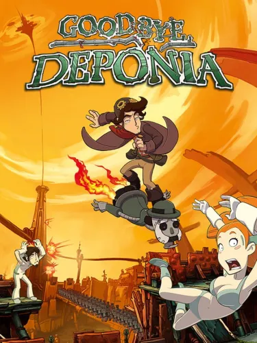 Portada de Goodbye Deponia