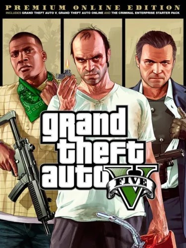 Portada de Grand Theft Auto V: Premium Online Edition