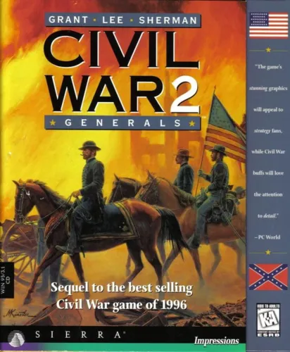 Portada de Grant, Lee, Sherman: Civil War Generals 2