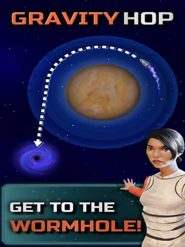 Portada de Gravity Hop: Space Adventure