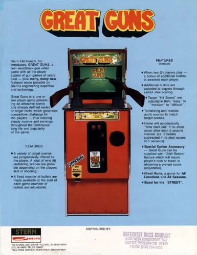 Portada de Great Guns