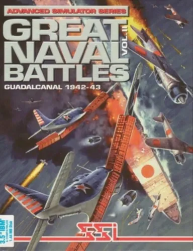 Portada de Great Naval Battles Vol. II: Guadalcanal 1942-43
