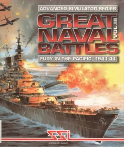 Portada de Great Naval Battles, Volume 3: Fury in the Pacific 1941-1944