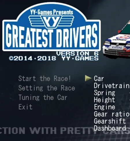 Portada de Greatest Drivers