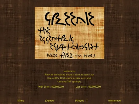 Portada de Greenie – The Eccentric Egyptologist