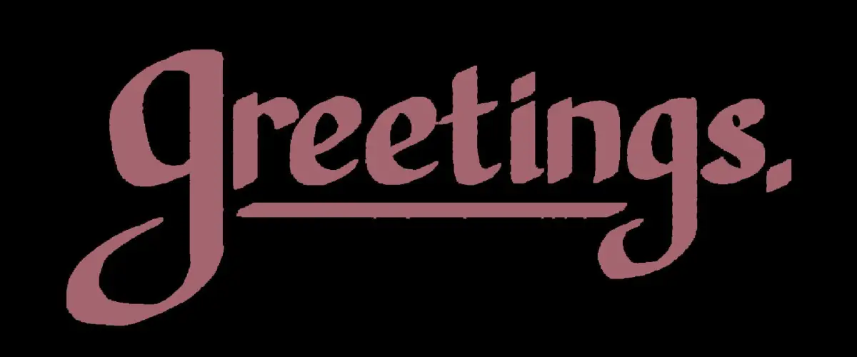 Portada de Greetings