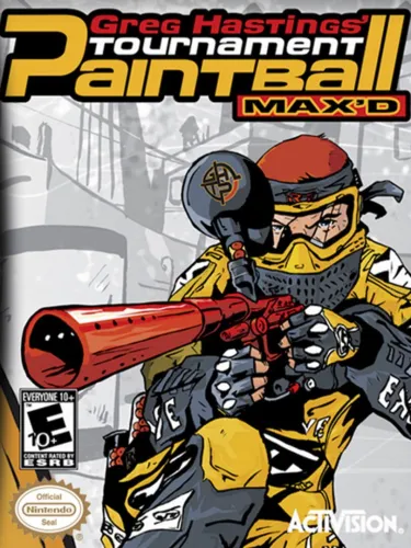 Portada oficial del videojuego Greg Hastings’ Tournament Paintball MAX’D