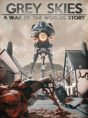Portada de Grey Skies: A War of the Worlds Story