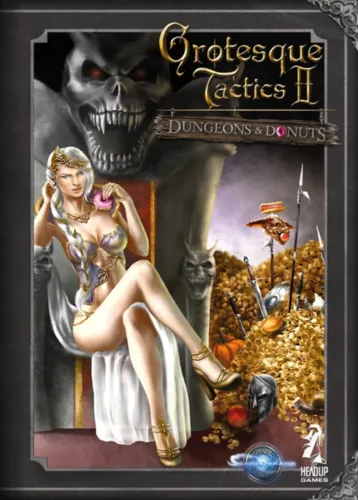 Portada de Grotesque Tactics 2: Dungeons and Donuts