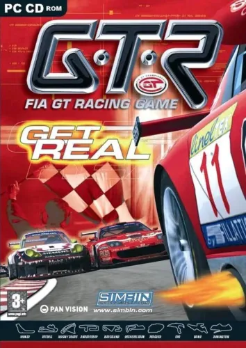 Portada oficial del videojuego GTR: FIA GT Racing Game