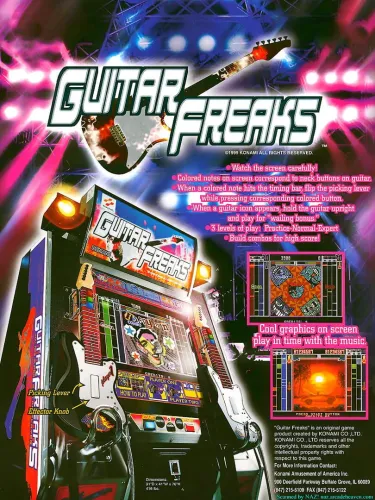 Portada de Guitar Freaks