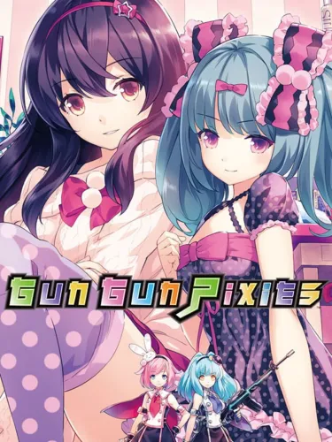 Portada oficial del videojuego Gun Gun Pixies