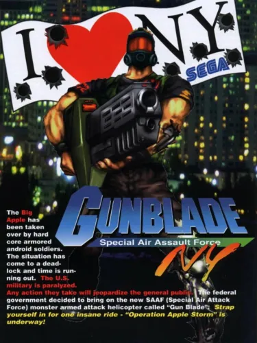 Portada de Gunblade NY