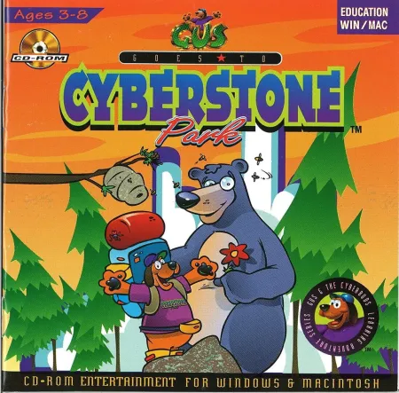 Portada oficial del videojuego Gus Goes to CyberStone Park