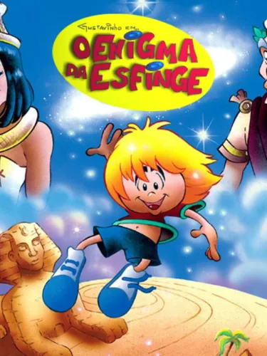 Portada de Gustavinho em O Enigma da Esfinge