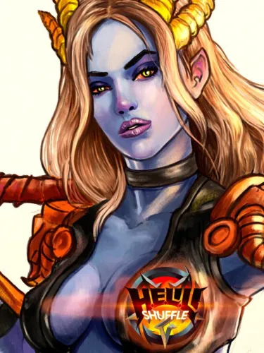 Portada de H.E.L.L. Shuffle