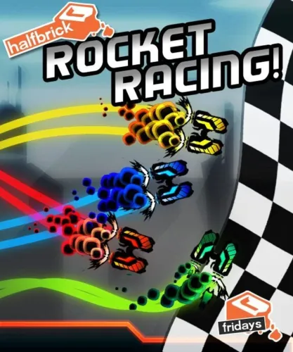 Portada de Halfbrick Rocket Racing