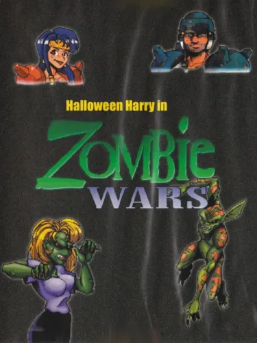 Portada de Halloween Harry in Zombie Wars