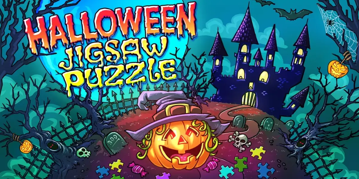 Halloween Jigsaw Puzzles: Puzzle Game for Kids & Toddlers