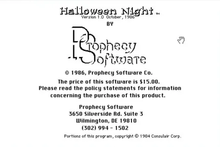 Portada de Halloween Night