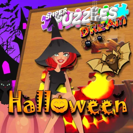 Portada de #Halloween, Super Puzzles Dream