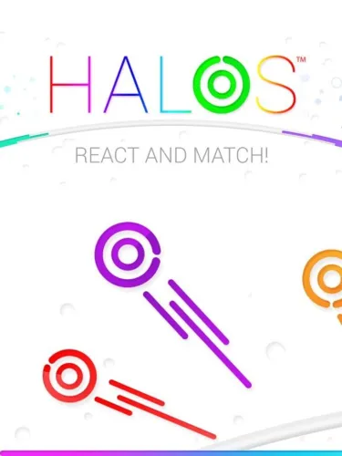 Portada de Halos: React and Match Arcade Game