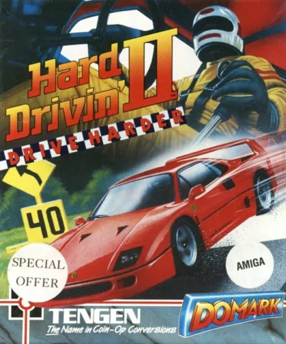 Portada de Hard Drivin’ II: Drive Harder