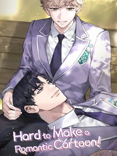 Portada de Hard to Make a Romantic Cartoon!