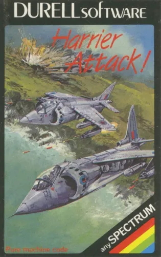 Portada de Harrier Attack!