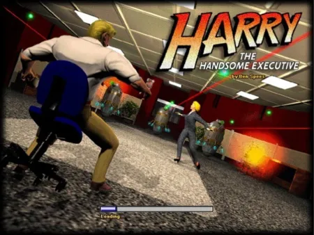 Portada de Harry the Handsome Executive