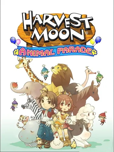 Portada oficial del videojuego Harvest Moon: Animal Parade
