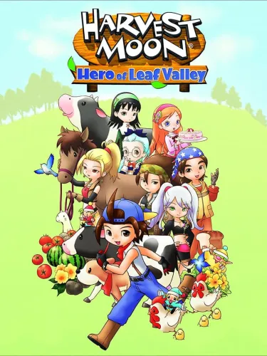 Portada de Harvest Moon: Hero of Leaf Valley
