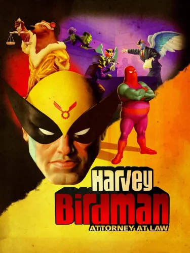 Portada de Harvey Birdman: Attorney at Law